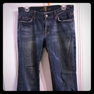 Wide ankle jeans